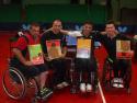 kategória TT 1-5 : z ľava 3. miesto M. Filipovič a kategória TT 1-5 : z ľava 3. miesto M. Filipovič a